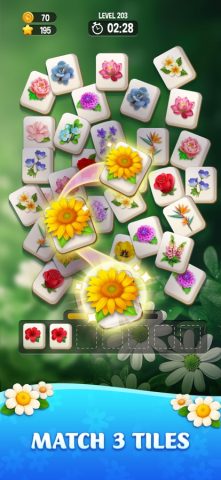 Zen Blossom: Flower Tile Match — скриншот 3