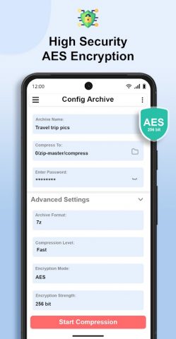RAR Extractor — UnZIP & UnRAR для Android — скриншот 3