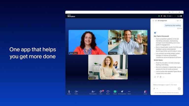 Zoom Workplace for Chromebook для Android — скриншот 2