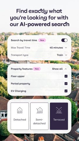 Zoopla home property search UK для Android — скриншот 5