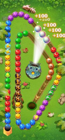 Zuma Deluxe для iOS — скриншот 3