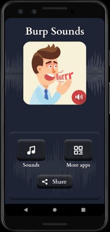 Звуки отрыжки для Android — скриншот 2