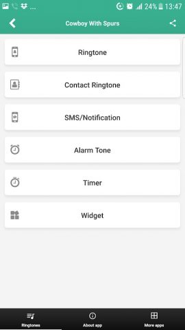 Звуки уведомлений — на СМС для Android — скриншот 2