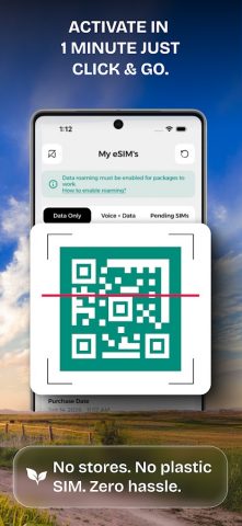 eSIM Card: Интернет в поездках для Android — скриншот 3
