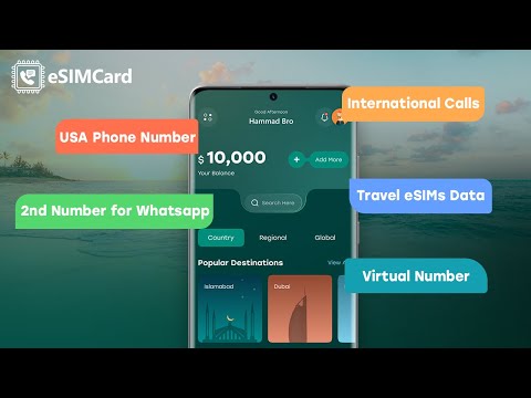 eSIM Card: Интернет в поездках для Android — официальный трейлер