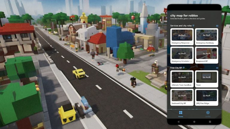 город в роблоксе для Android — скриншот 2
