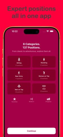 iKama — Sex Positions Guide для iOS — скриншот 1