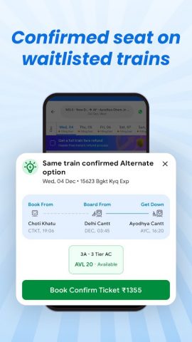 ixigo Trains: Ticket Booking для Android — скриншот 5
