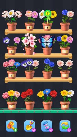 Blossom Sort® — матч цветы для Android — скриншот 2