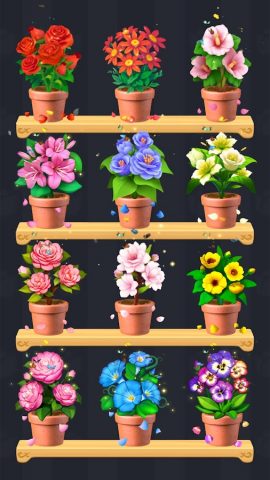 Blossom Sort® — матч цветы для Android — скриншот 3
