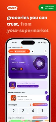 more: grocery delivery для iOS — скриншот 1