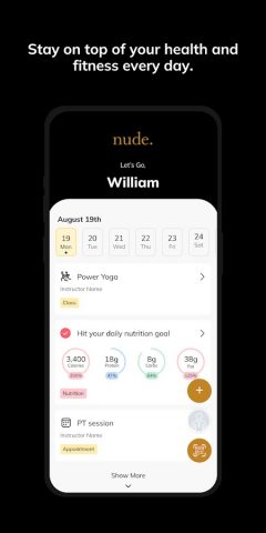 nude Fit для Android — скриншот 2