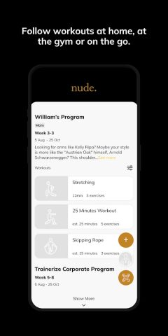 nude Fit для Android — скриншот 3