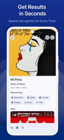 определить музыку для Android — скриншот 3