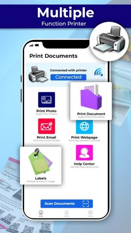 печать с телефона на принтер для Android — скриншот 4