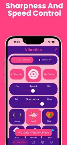 вибрация для iOS — скриншот 2