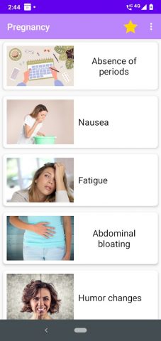 я беременна? для Android — скриншот 1