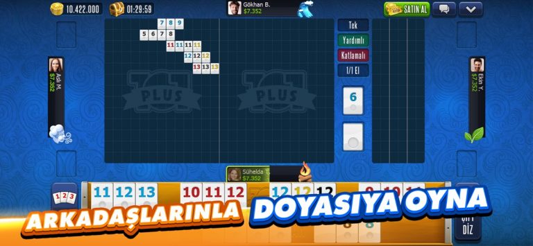 101 YüzBir Okey Plus для iOS — скриншот 3