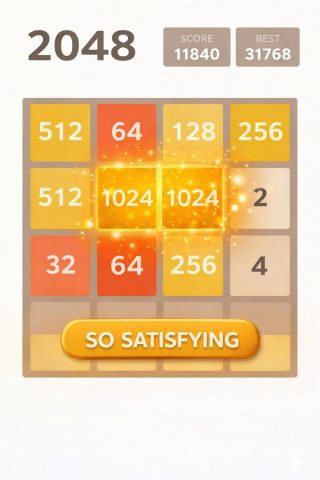 2048 Number Puzzle game для Android — скриншот 1