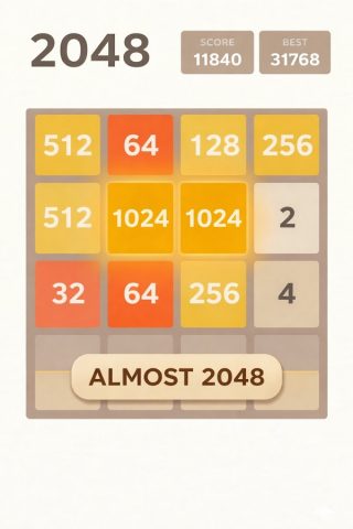 2048 Number Puzzle game для Android — скриншот 2
