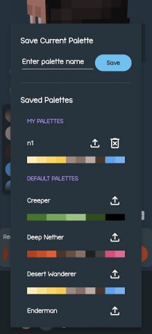 3D Skin Editor for Minecraft для Android — скриншот 4