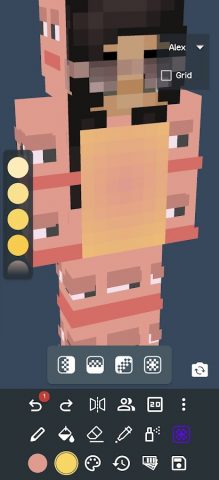 3D Skin Editor for Minecraft для Android — скриншот 5