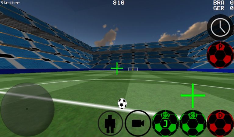 3D Soccer для Android — скриншот 1