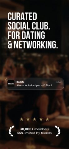 88date – Private Social Club для iOS — скриншот 1