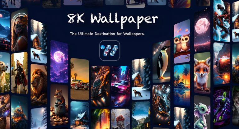 8K Wallpaper: HD Backgrounds для Android — скриншот 1