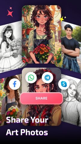 AI Art Generator — Animeify для Android — скриншот 5