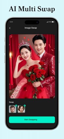AI Face Swap: Photo Editor App для iOS — скриншот 2