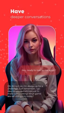 AI Girlfriend 18+ для Android — скриншот 3