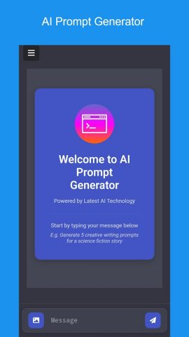 AI Prompt Generator для Android — скриншот 1