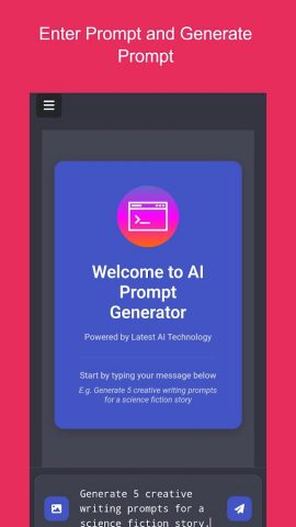 AI Prompt Generator для Android — скриншот 2