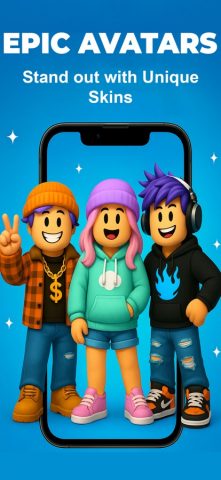 AI Skin Maker for Roblox для iOS — скриншот 1