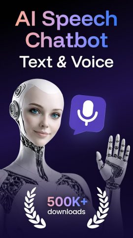 AI Speech Chatbot Text & Voice для Android — скриншот 1