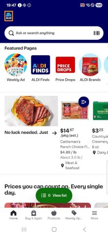 ALDI Grocery Pickup & Delivery для Android — скриншот 1
