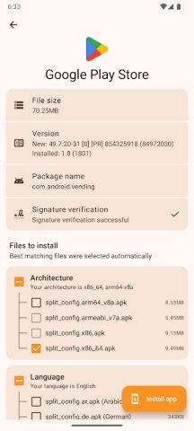 APKMirror Installer (Official) для Android — скриншот 5