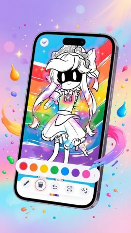 AR Draw Coloring Murder Drones для Android — скриншот 5