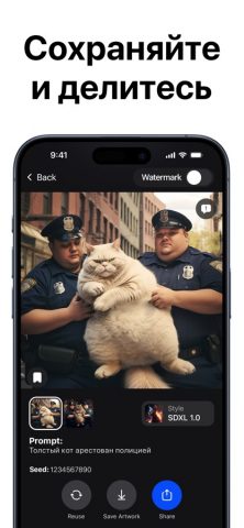 ARTA: AI Art & Image Generator для iOS — скриншот 5