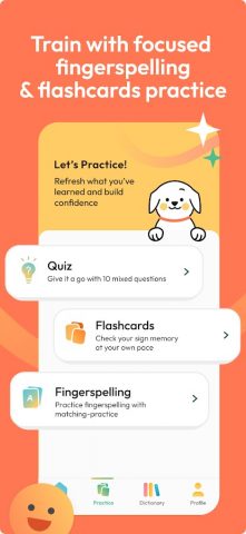 ASL Bloom — Sign Language для Android — скриншот 5