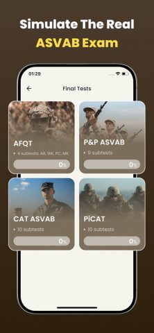 ASVAB Practice Test By ABC для iOS — скриншот 3