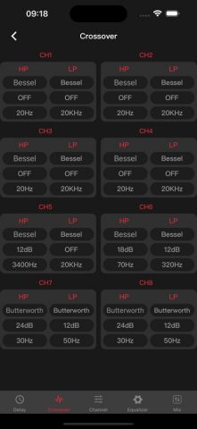 AURA DSP для iOS — скриншот 3