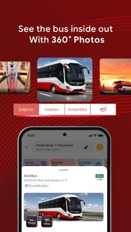 AbhiBus: Book Bus Tickets для Android — скриншот 2