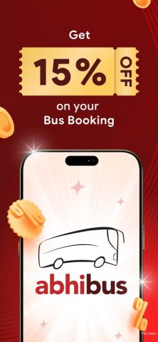 AbhiBus Bus Ticket Booking App для iOS — скриншот 1