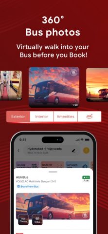 AbhiBus Bus Ticket Booking App для iOS — скриншот 5