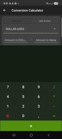 Aboki Forex-Black Market FX для Android — скриншот 5