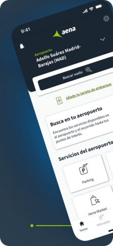 Aena для iOS — скриншот 1