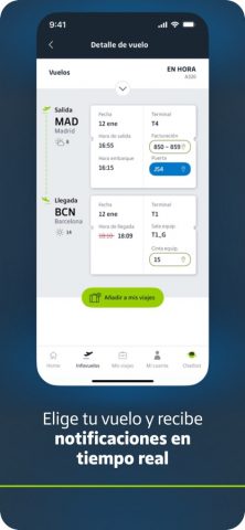 Aena для iOS — скриншот 3