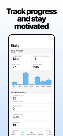 AlgoApp — Flashcards для iOS — скриншот 2